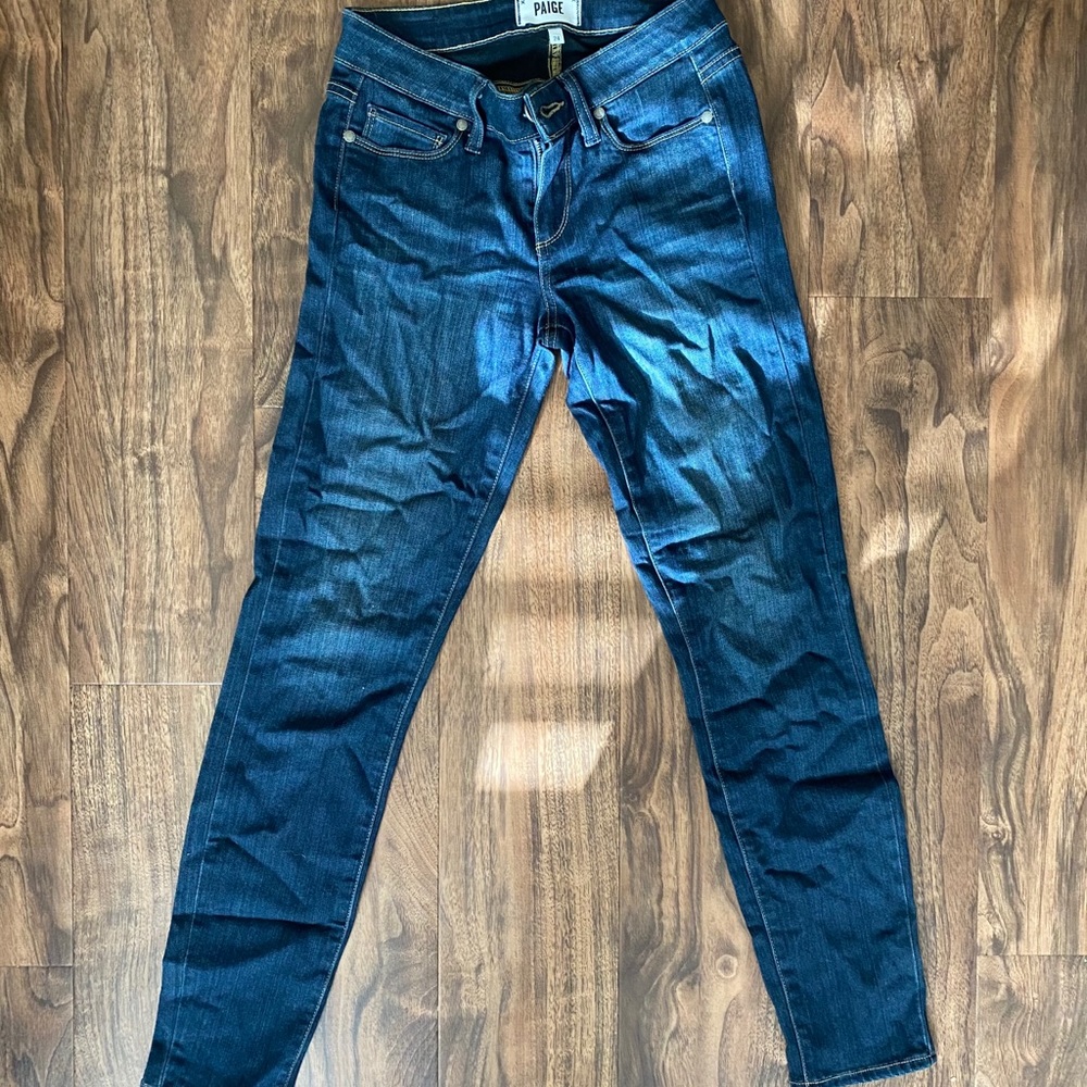 PAIGE ankle skinny jean